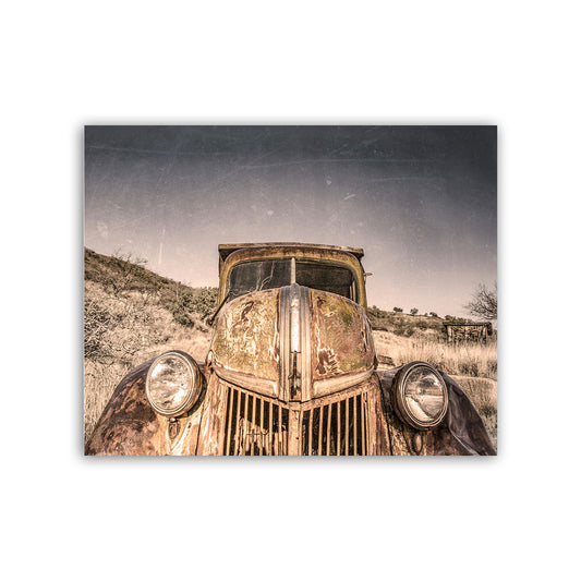 Ford Truck Wall Art in Vintage Style