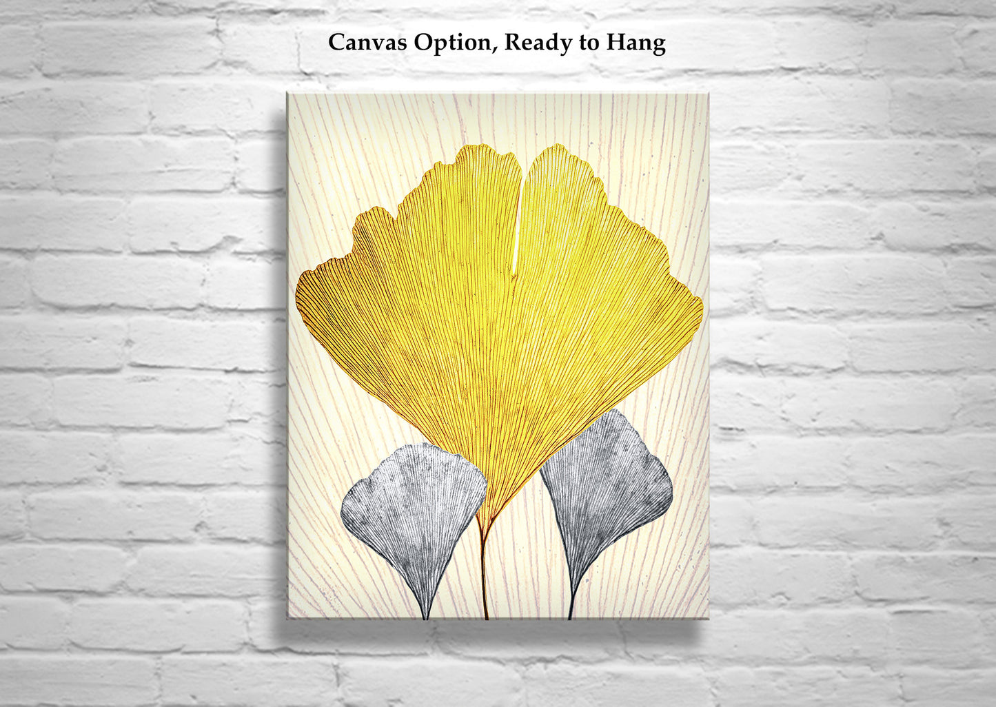 Gingko Leaf Art as Fine Art Nature Wall Decor