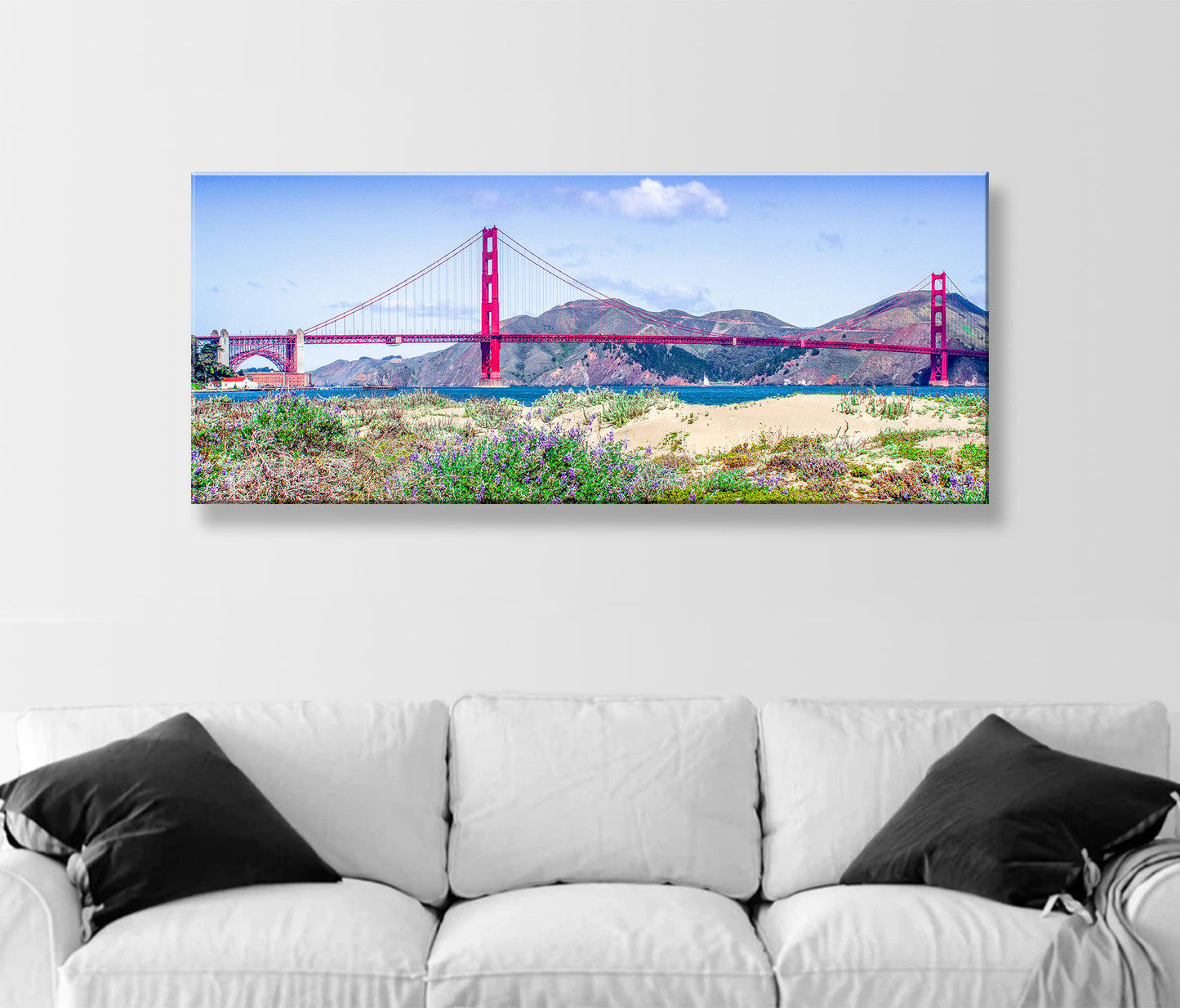 The Presidio National Park San Francisco Bay Landscape Art Print