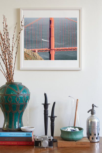Golden Gate Bridge Photography as Bay Area California Coastal Art