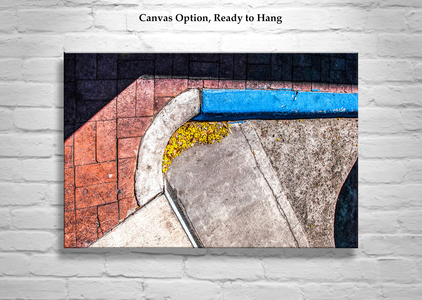 Urban Street Photo in Abstract | Geometric Art | Tucson AZ