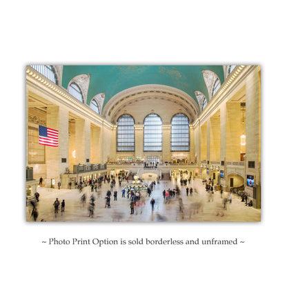 Grand Central Station People Photography – Iconic Manhattan NYC Art Print