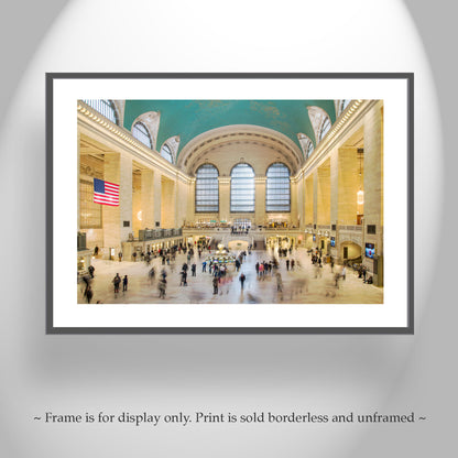 Grand Central Station People Photography – Iconic Manhattan NYC Art Print