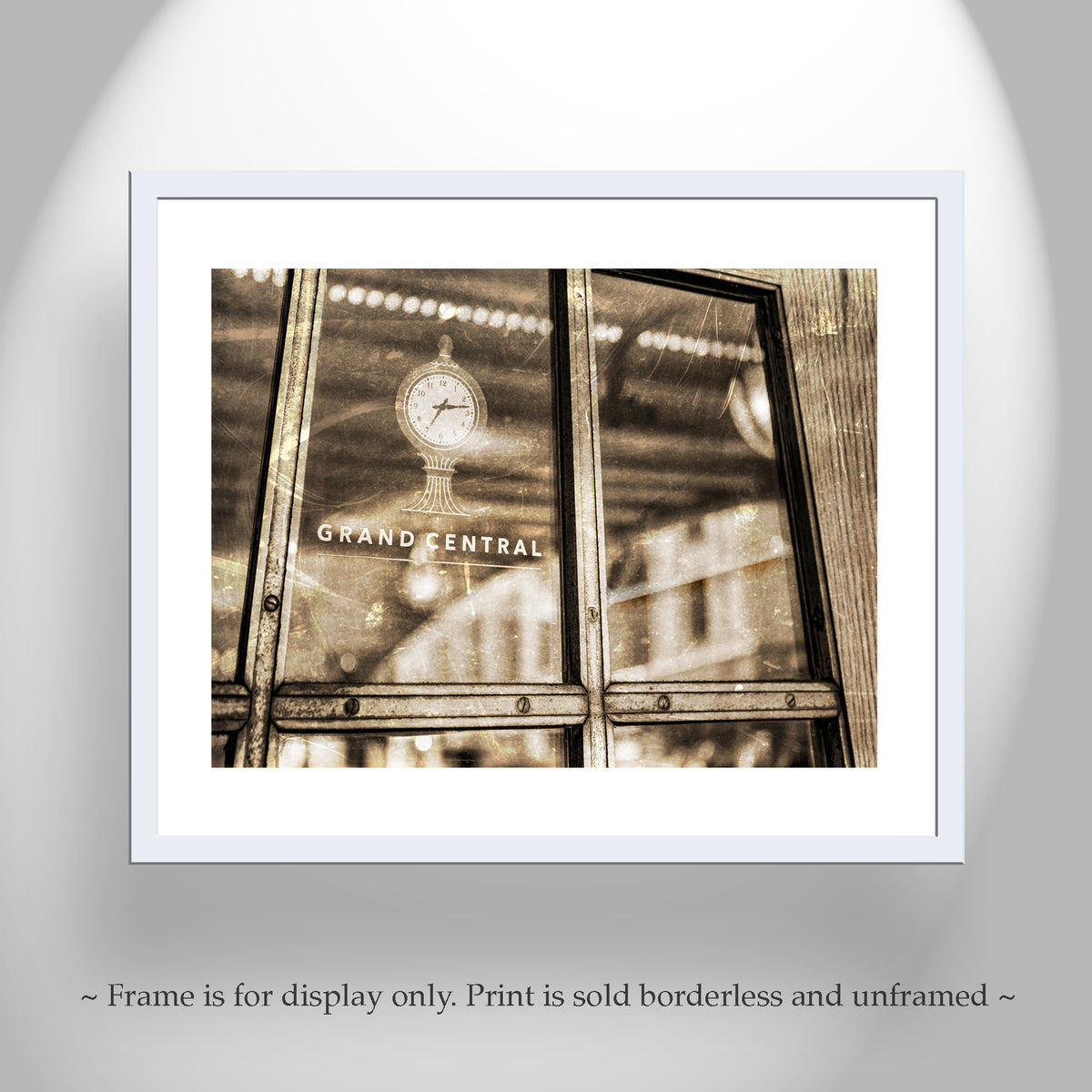 Grand Central Station Photograph in Vintage Style | New York City Wall Decor