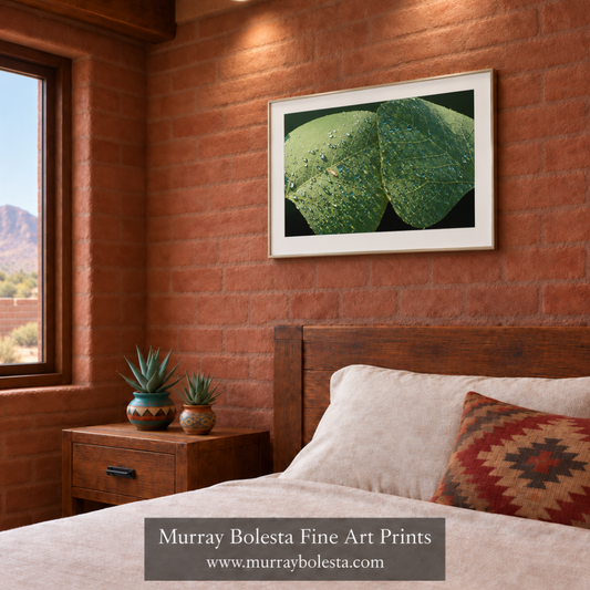 Green Leaf art by Murray Bolesta