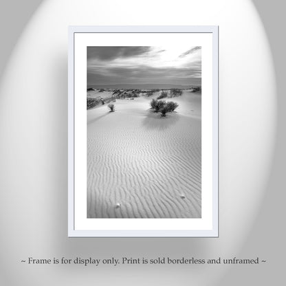 Desert Sand Dune Minimalist Landscape Wall Decor at New Mexico USA