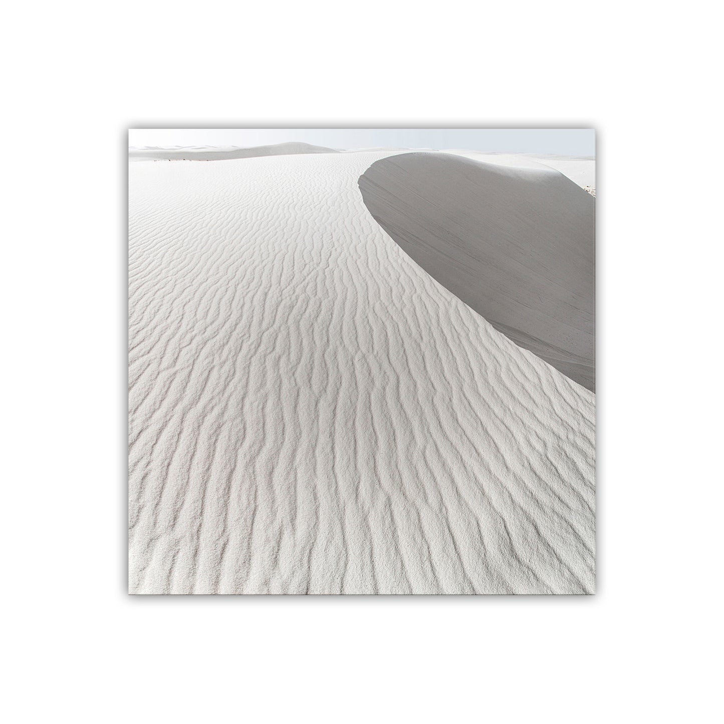 Sand Dune Landscape Artwork in New Mexico as Minimalist Desert Decor