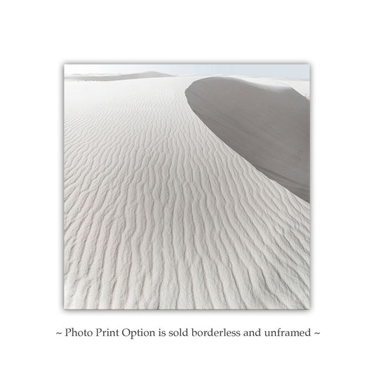Sand Dune Landscape Artwork in New Mexico as Minimalist Desert Decor