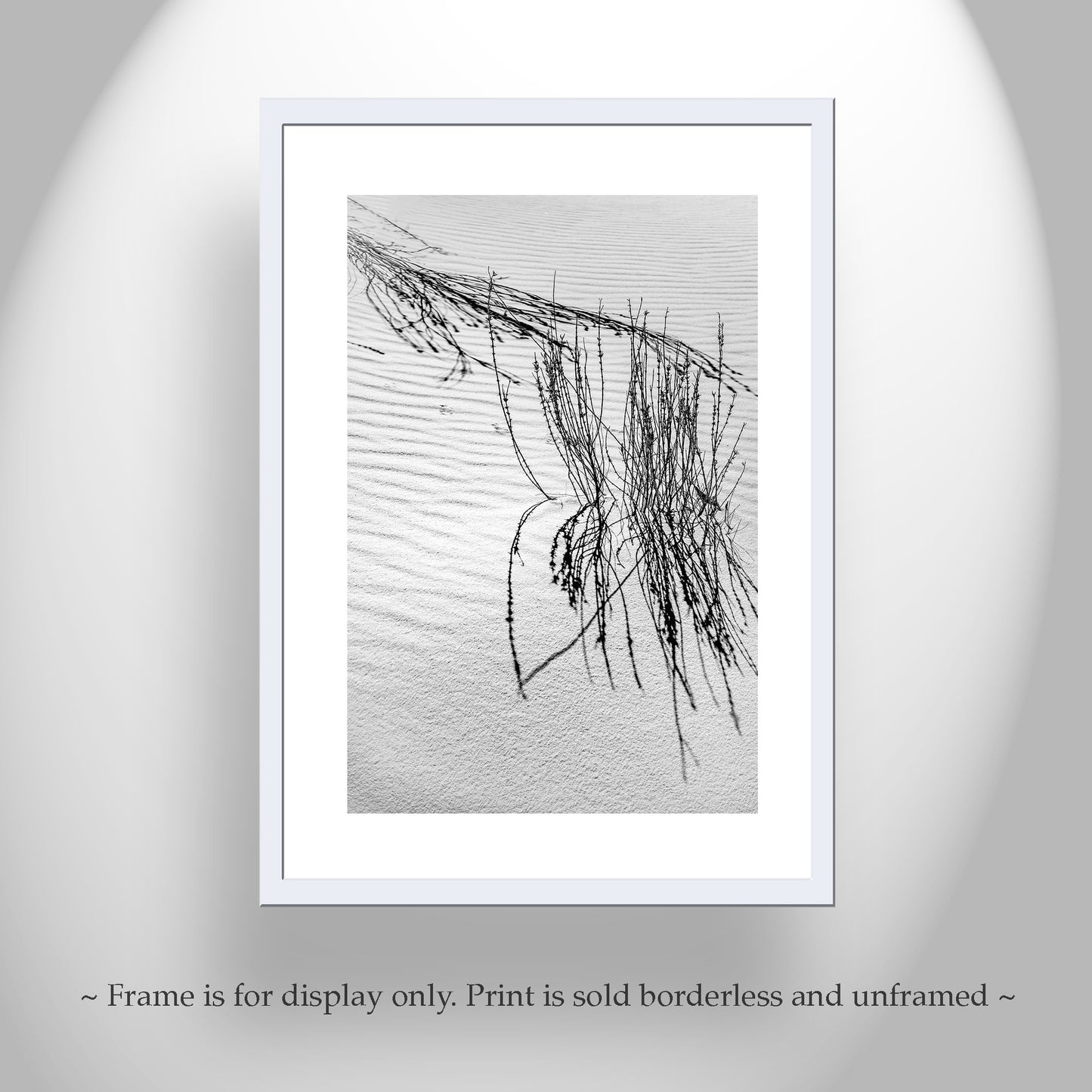 New Mexico Landscape Photo - Minimalist Wall Art with Desert Dune