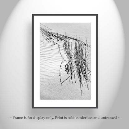 New Mexico Landscape Photo - Minimalist Wall Art with Desert Dune