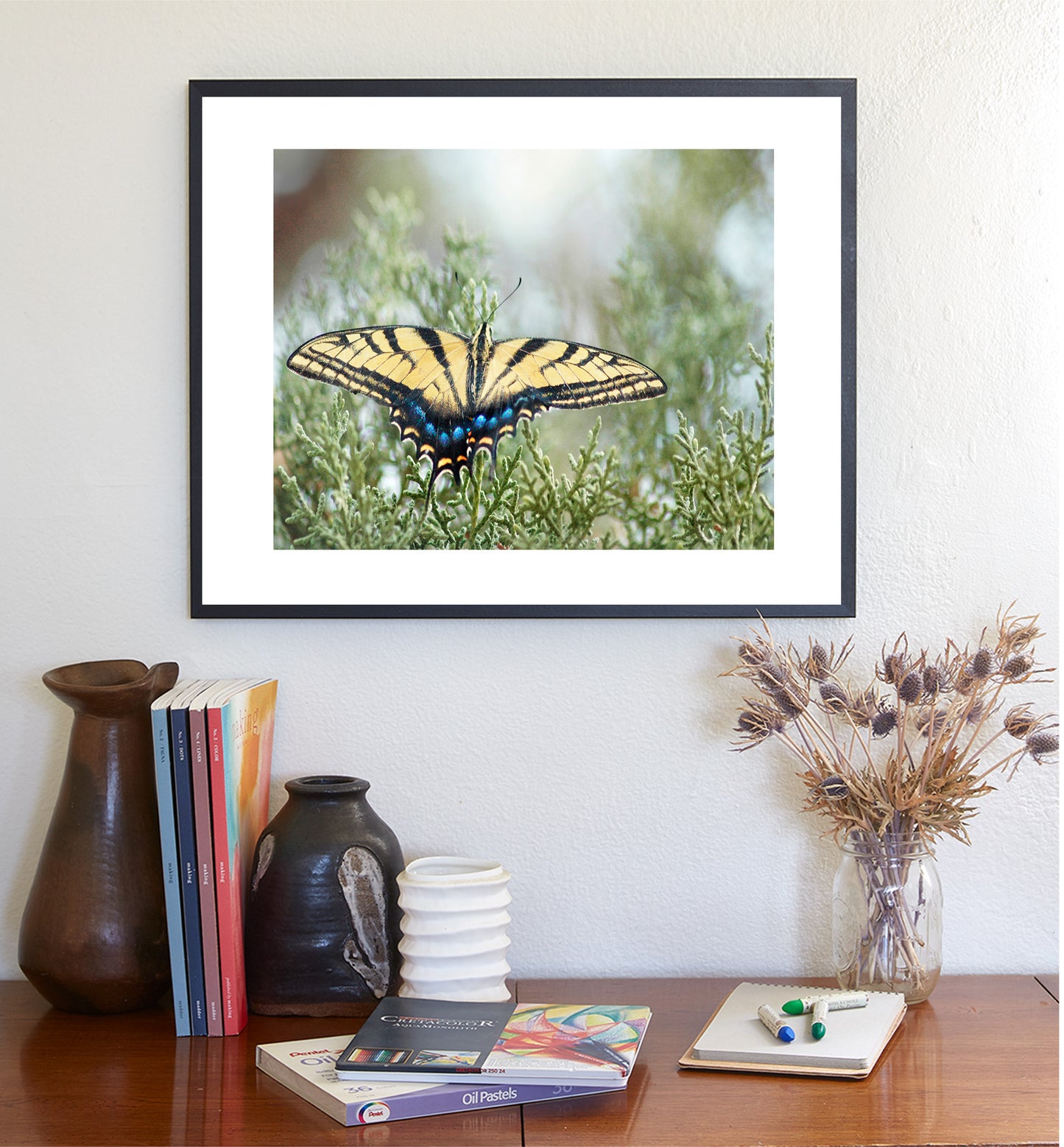 Swallowtail Butterfly Photo Art Print by Murray Bolesta