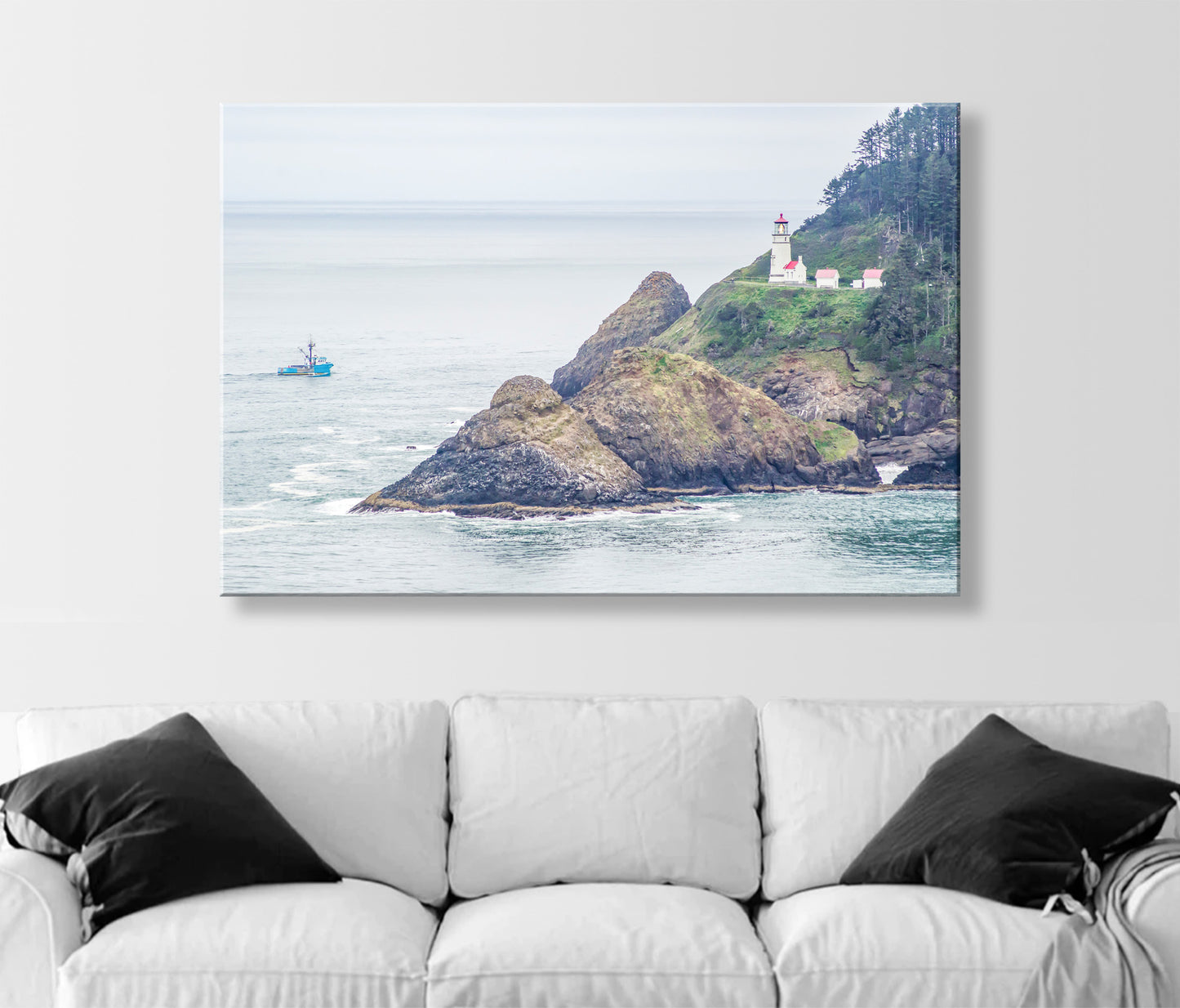Heceta Head Oregon Lighthouse Photography Wall Art | Pacific Northwest
