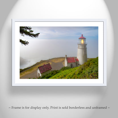 Heceta Head Oregon Lighthouse Photograph | Pacific Northwest Art