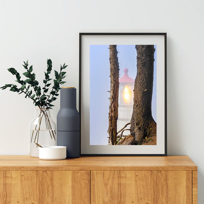 Heceta Head Lighthouse Photography Art Print at Oregon Pacific Coast