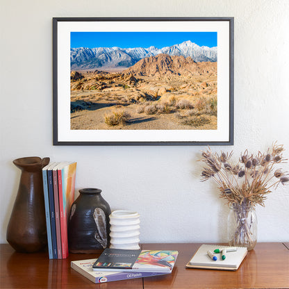 Mobius Arch Mount Whitney Fine Art Print - Alabama Hills