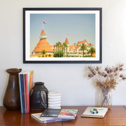 Hotel Del Coronado Photo Art Print at San Diego California Beach