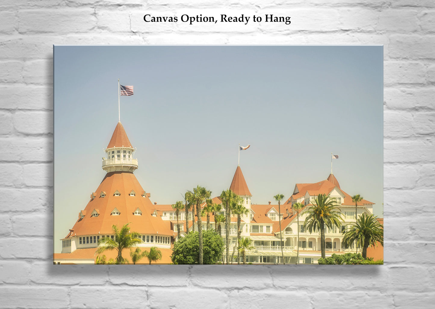 Hotel Del Coronado Photo Art Print at San Diego California Beach