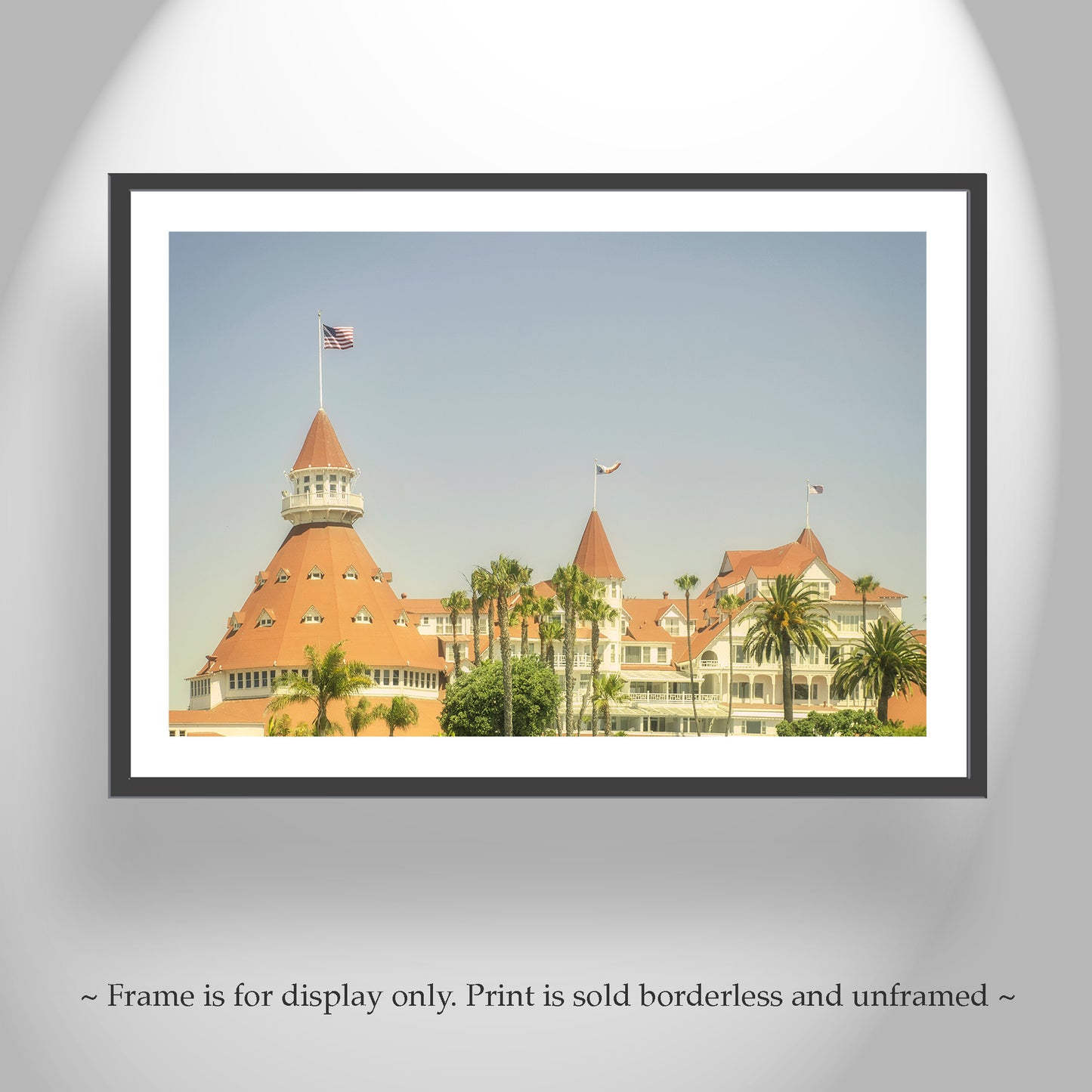 Hotel Del Coronado Photo Art Print at San Diego California Beach