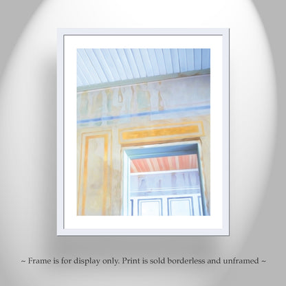 Pastel Art Print Vintage Architecture | Kentucky Camp Southern Arizona