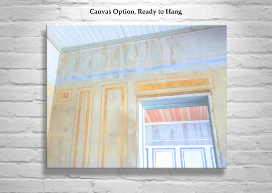 Vintage Farmhouse Style Decor in Pastel | Arizona Ghost Town Architecture Art