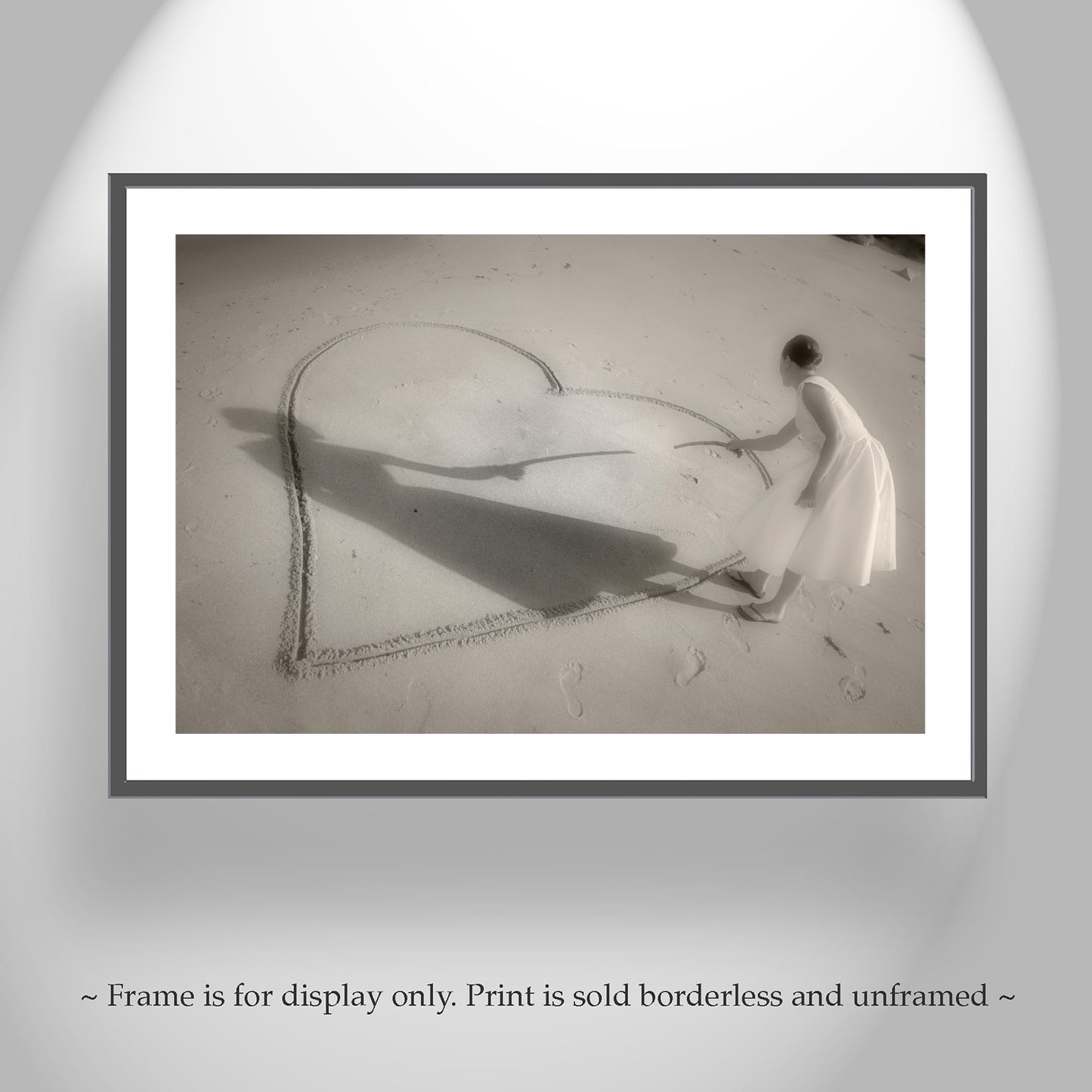 Romantic Beach Wall Art Print at Block Island Rhode Island
