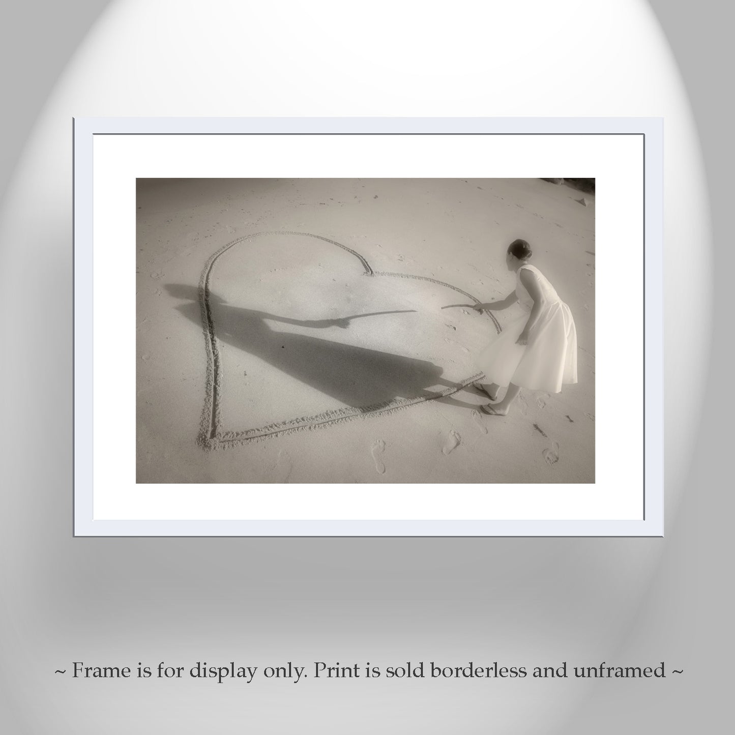 Romantic Beach Wall Art Print at Block Island Rhode Island