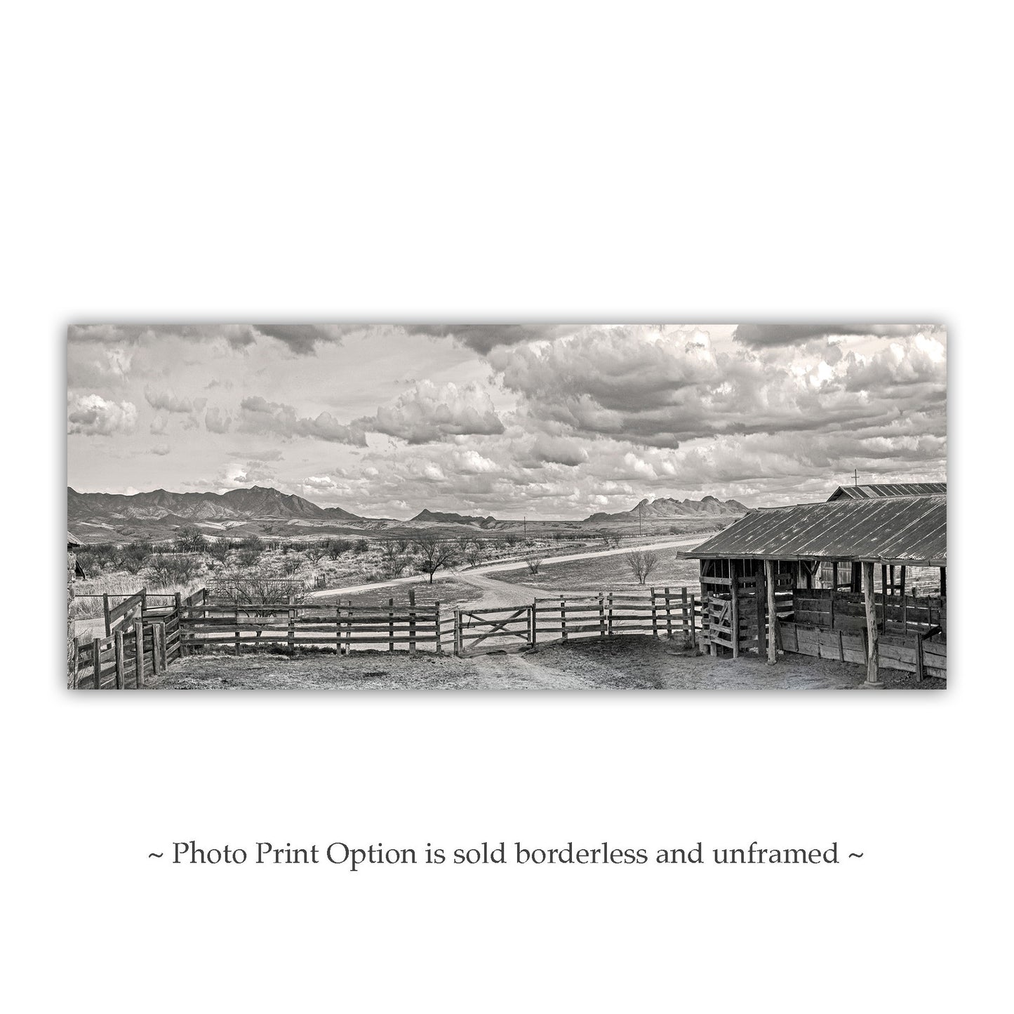 Western Landscape Panoramic Art | Empire Ranch Sonoita Arizona