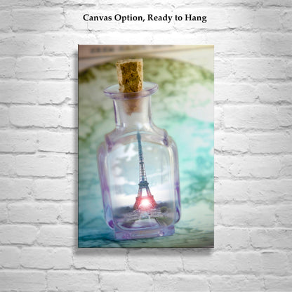 Paris France Picture with Eiffel Tower | Fantasy Art by Murray Bolesta | Francophile Gift