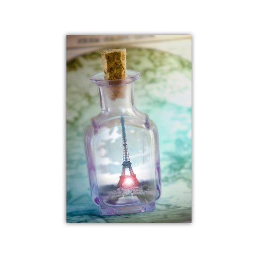 Paris France Picture with Eiffel Tower | Fantasy Art by Murray Bolesta | Francophile Gift