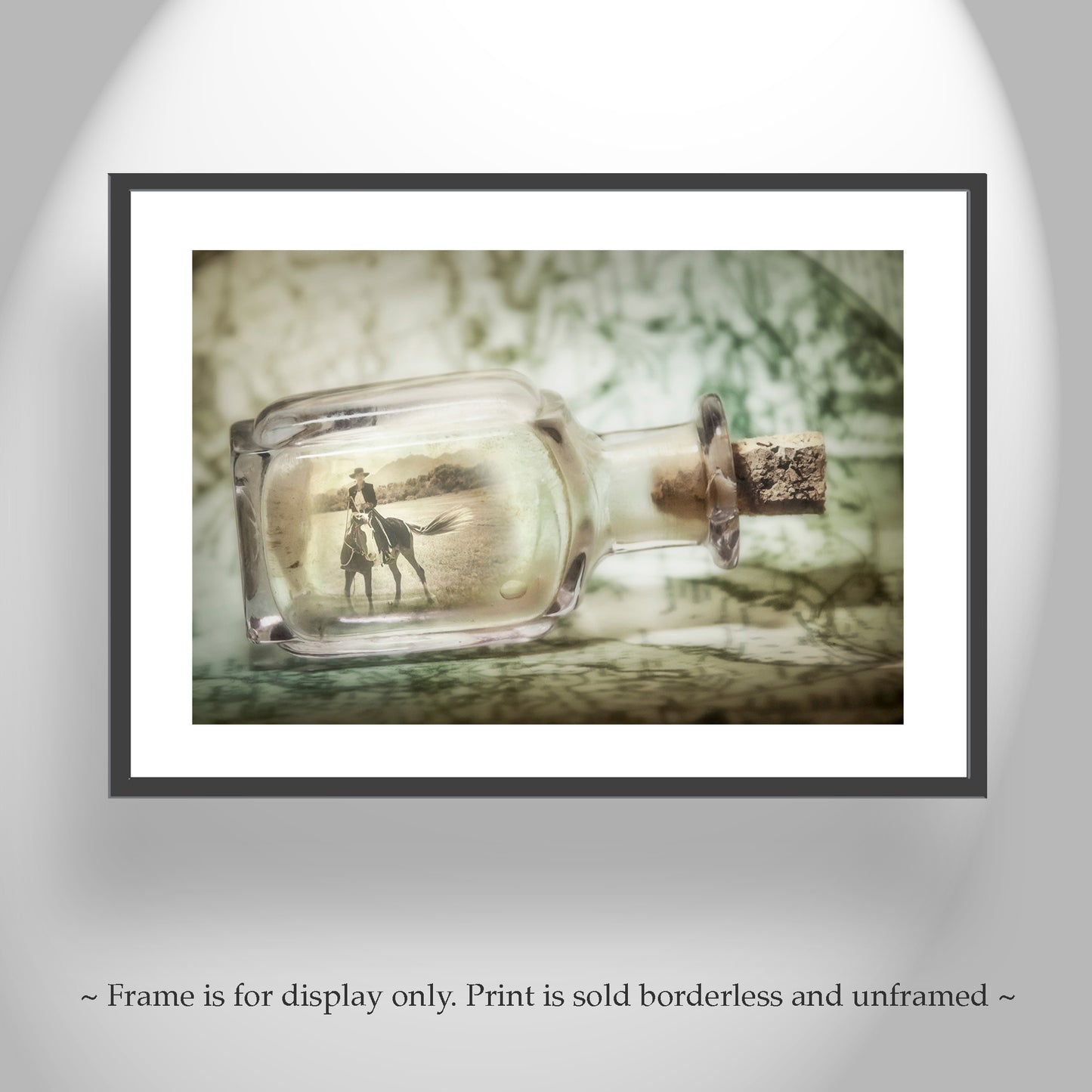 Fine Art Print with Horsewoman | Spanish Barb Equestrian Artwork