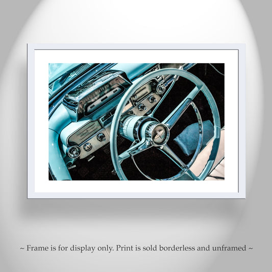 Mercury Monterey Car Art Print as Automotive Wall Decor