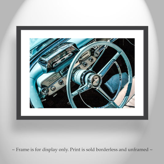 Mercury Monterey Car Art Print as Automotive Wall Decor