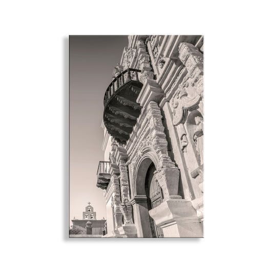 Spanish Colonial Mission Church Art Print at San Xavier del Bac