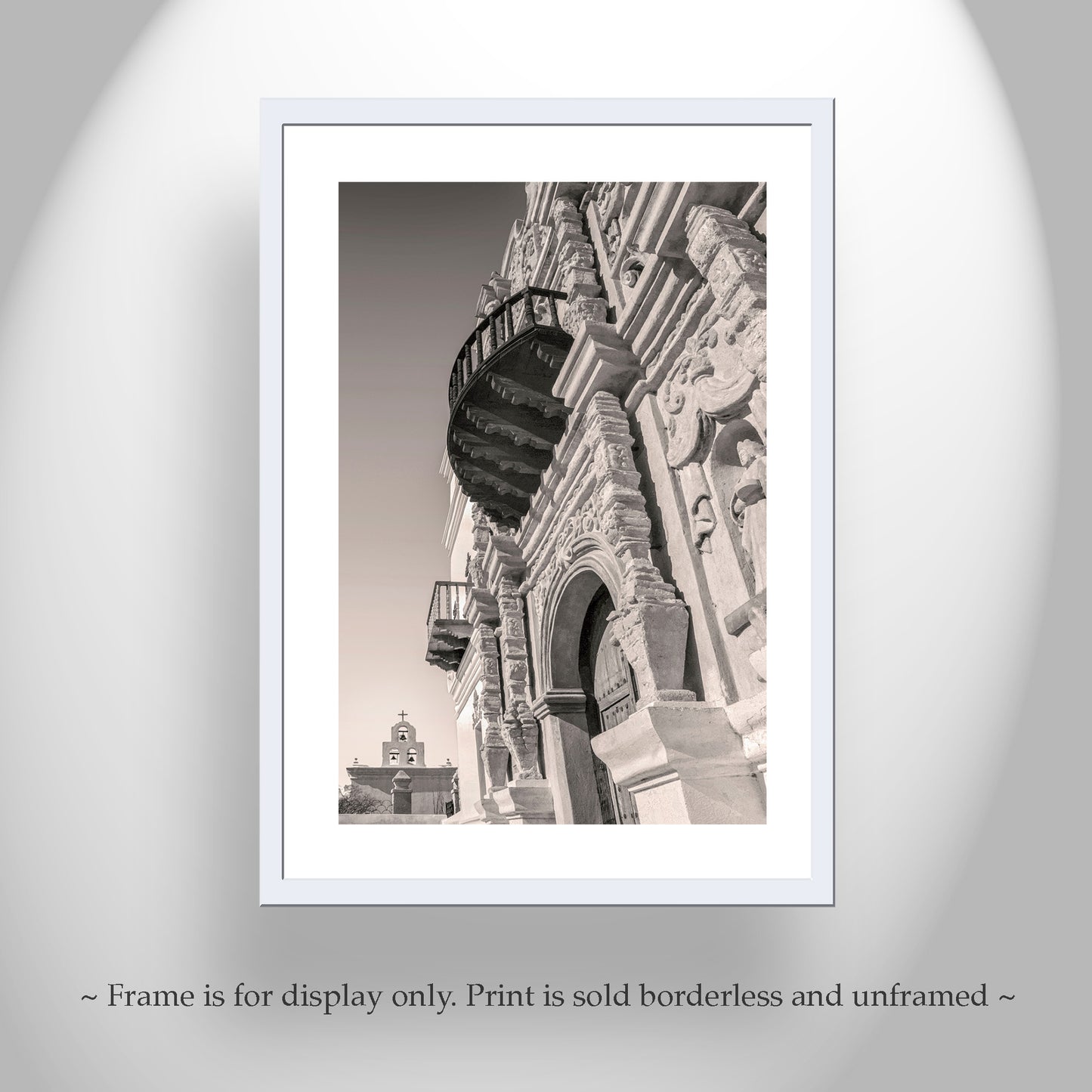 Spanish Colonial Mission Church Art Print at San Xavier del Bac