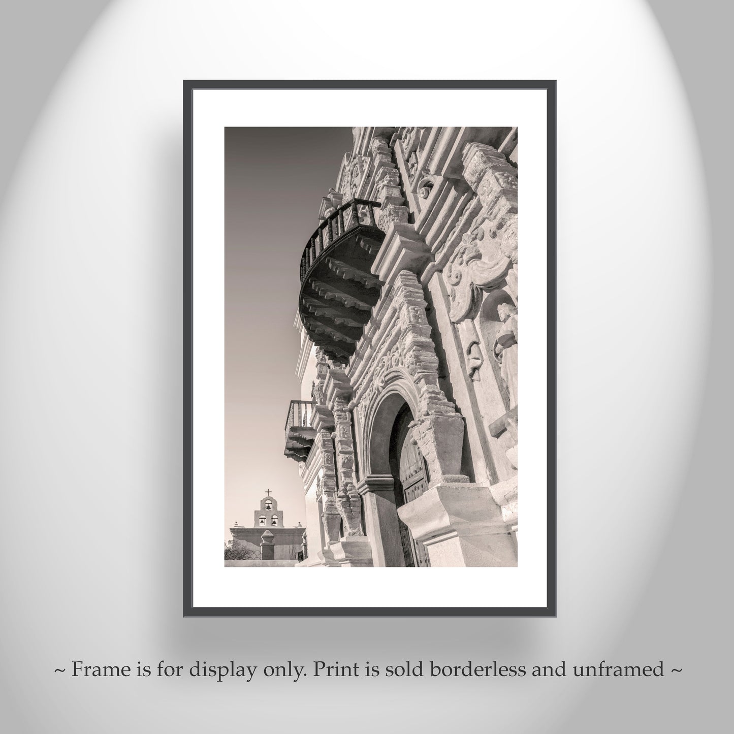 Spanish Colonial Mission Church Art Print at San Xavier del Bac