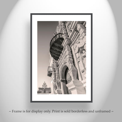 Spanish Colonial Mission Church Art Print at San Xavier del Bac