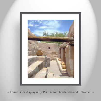 Arizona Mission Art | Southwest Style Wall Decor | Set of 3 Prints
