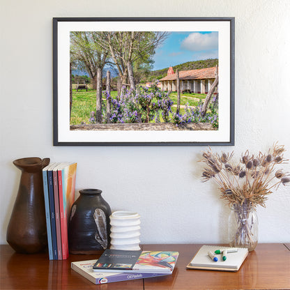 Purisima Spanish Mission Art at Lompoc California as Wall Decor
