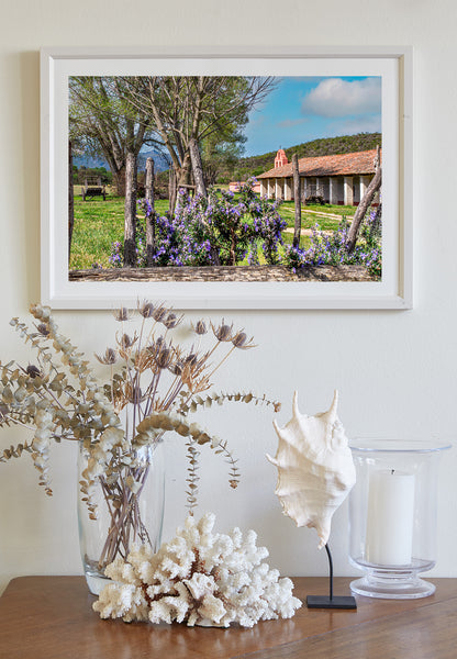Purisima Spanish Mission Art at Lompoc California as Wall Decor