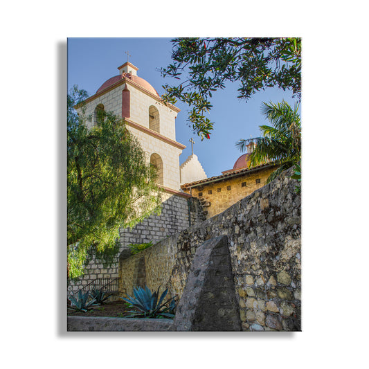 Mission Santa Barbara California Travel Art Print