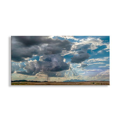 Storm Clouds & Southern Arizona Ranch Country | Santa Rita Mountains Landscape Art