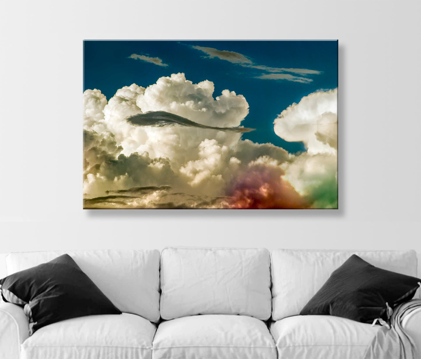 Storm Cloud Art Print for Sale with Desert Monsoon Thunderhead