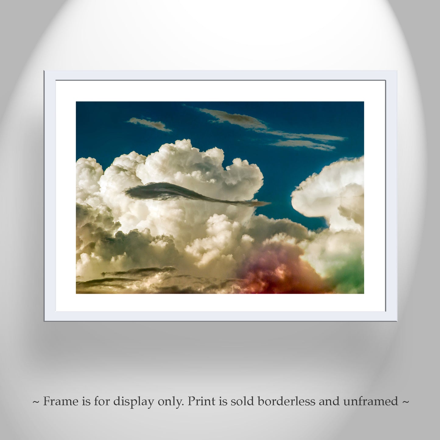Storm Cloud Art Print for Sale with Desert Monsoon Thunderhead