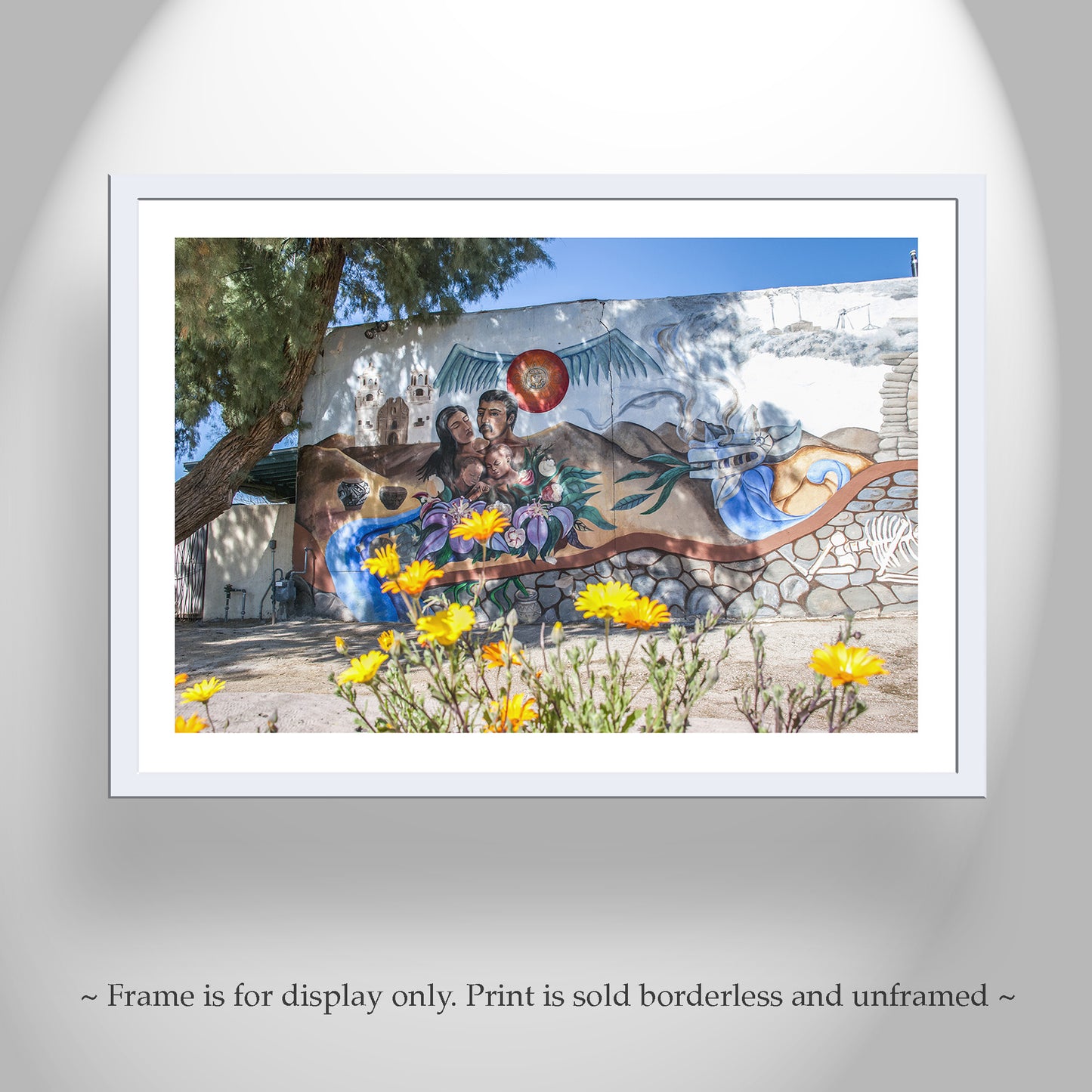 Tucson Arizona Street Photography Mural Art at Barrio Viejo | Old Pueblo