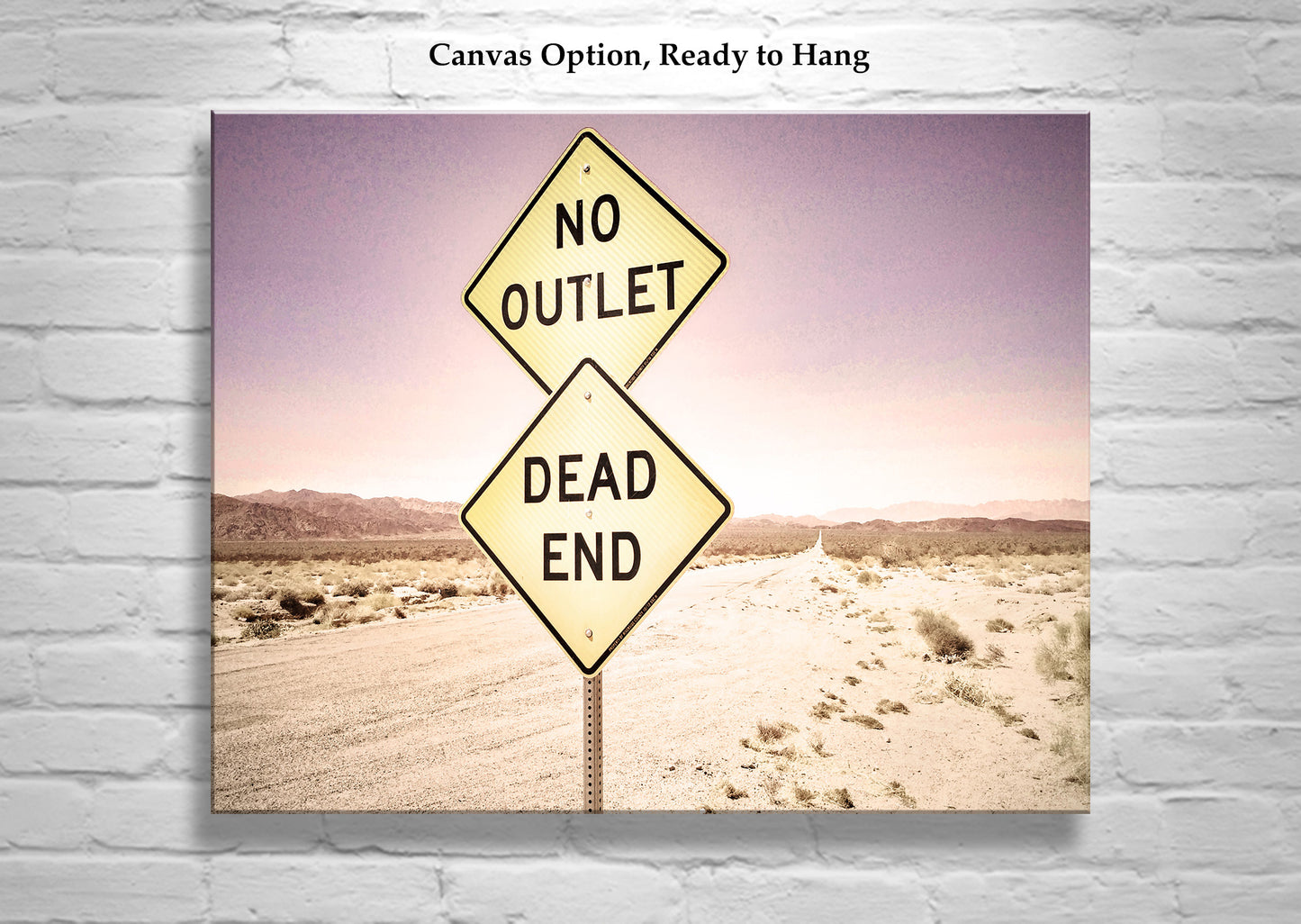 Desert Road Trip Wall Art Print by Murray Bolesta | Lonely Highway Photograph