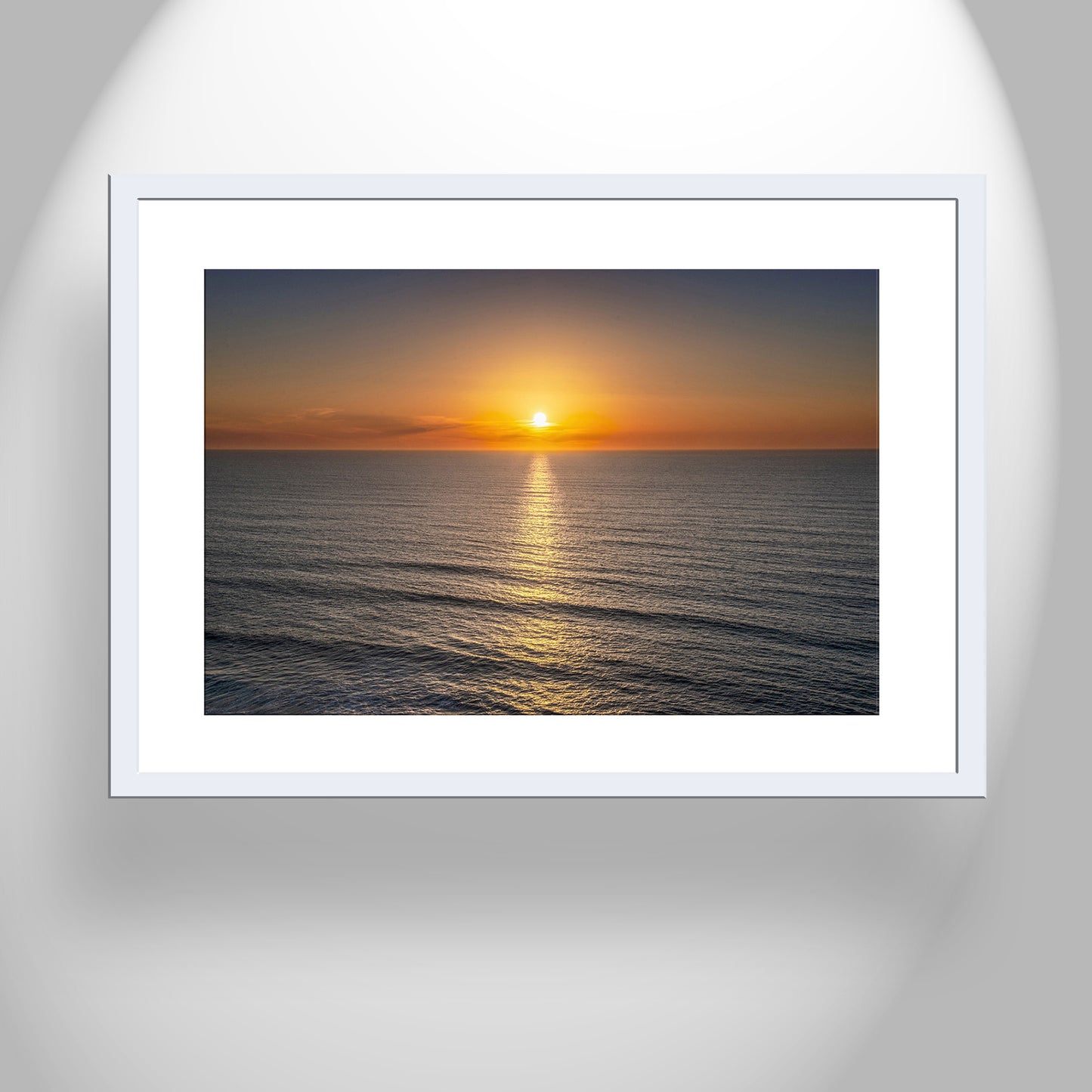 Picture of Ocean Sunset at Crescent City California Coast