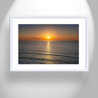 Picture of Ocean Sunset at Crescent City California Coast