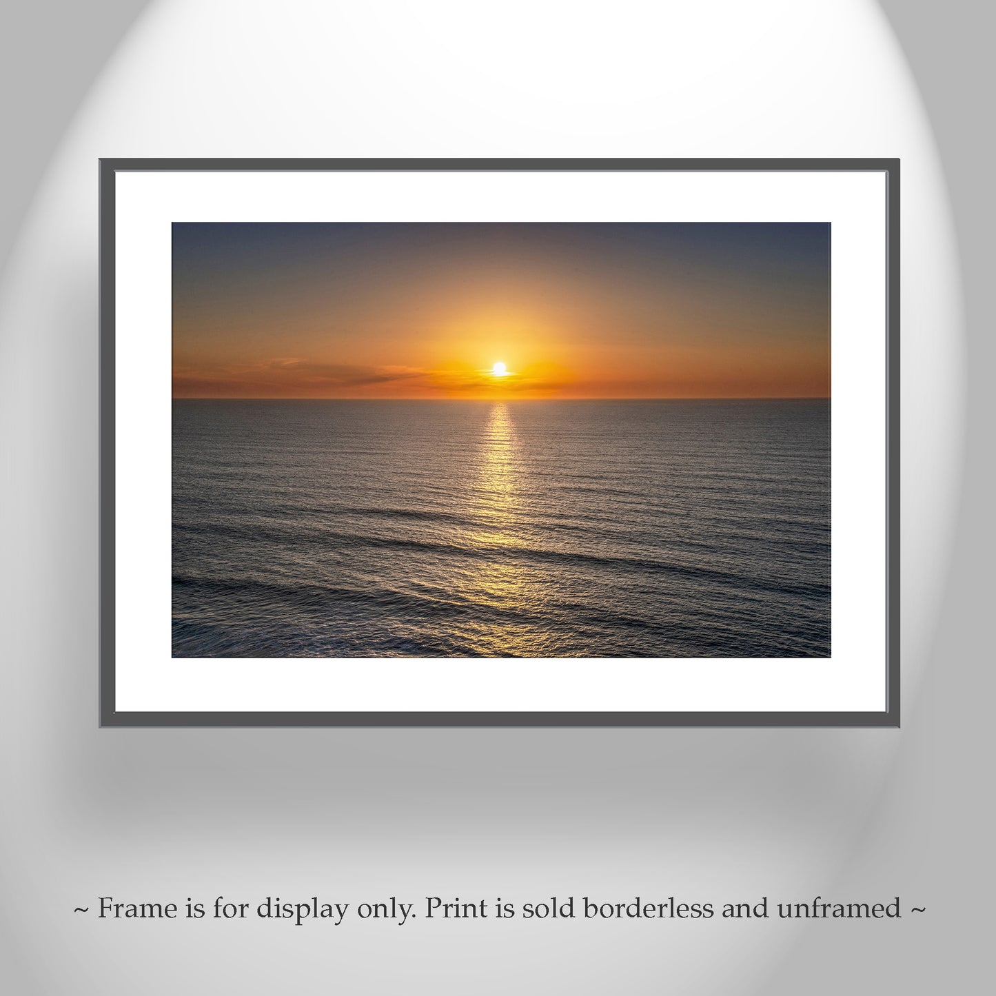 Picture of Ocean Sunset at Crescent City California Coast