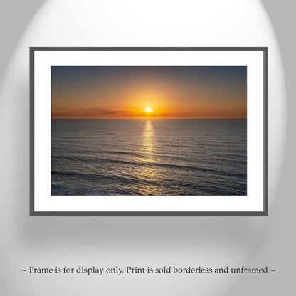 Picture of Ocean Sunset at Crescent City California Coast