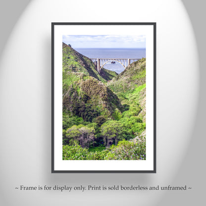 Big Sur California Bixby Creek Bridge Matched Set 2 Art Prints